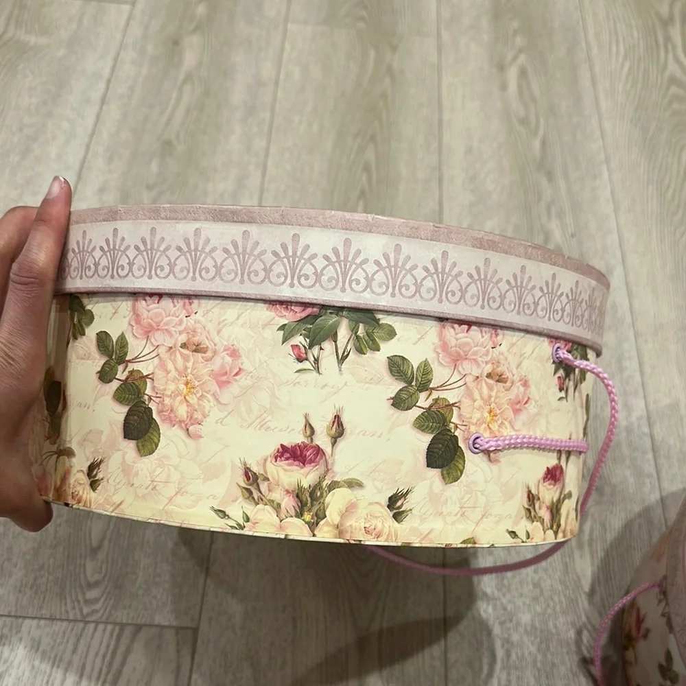 Floral Storage Boxes / gift boxes